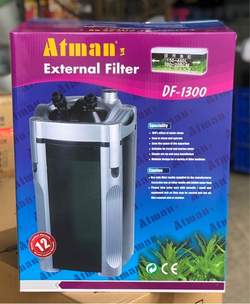 ATMAN DF-1300 (24.5W) Lọc Thùng 