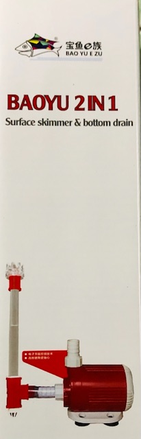 BAOYU 2 IN 1 (MD-27) Hút mặt + Hút đáy