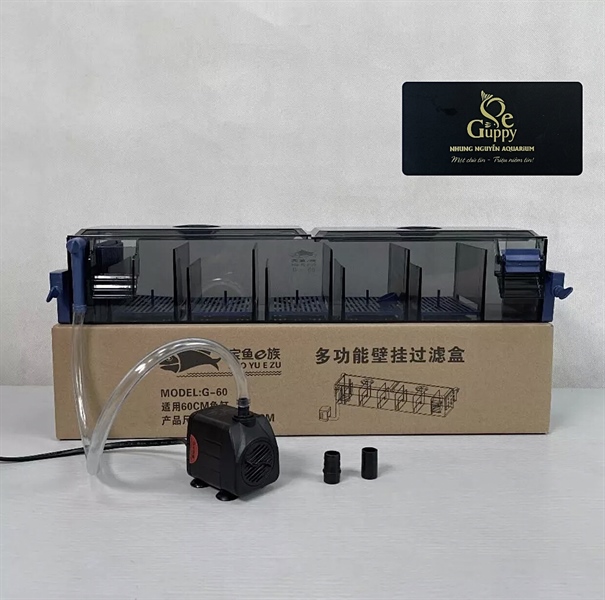 BAO YU E ZU G-60 Lọc Tràn Treo 45.7x12x9cm