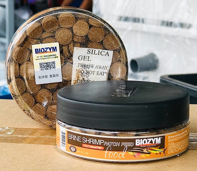 Biozym Brine Shrimp (110g) Thức Ăn Cám Dán Artemia sinh khối 