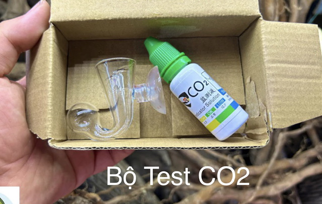 Bộ Test CO2 Thủy Tinh - Kiểm Tra Nồng Độ Co2