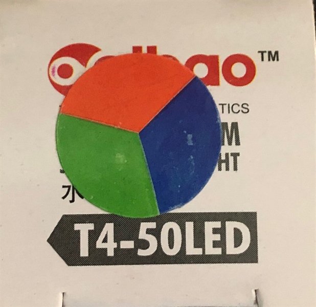 CAIBAO T4-50LED (3 Màu) Đèn Ống 48.5cm/8w