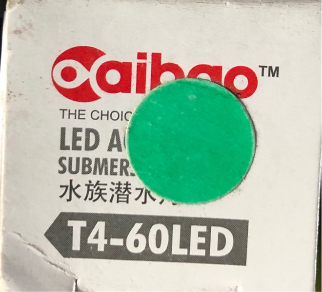 CAIBAO T4-60LED (Xanh Lá) Đèn Ống 58.5cm/10w