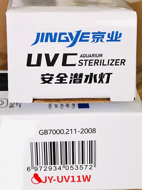 JINGYE JY-UV11W (23cm) Đèn UV Diệt Rêu Hại-Vi Khuẩn