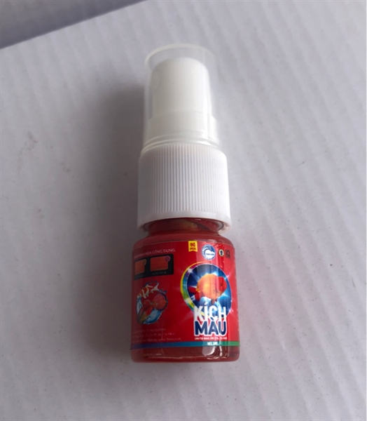 Kích Màu Đỏ (5ml) Cho Cá Tôm Tép