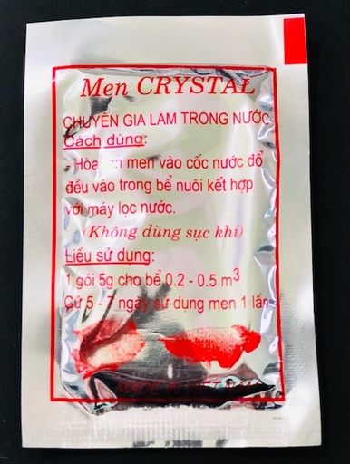 [THUOC.00155] Men CRYSTAL - Chuyên Gia Làm Trong Nước (5g)