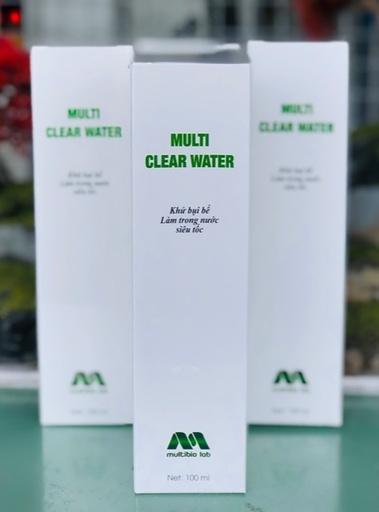 [THUOC.00140] Multi Clear Water (100ml) Khử Bụi Bể+Làm Trong Nước Siêu Tốc 