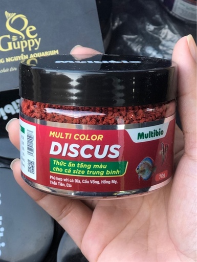 [THAN.00057] Multi Color Discus (70g) Thức Ăn