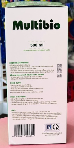 [THUOC.00116] Multibio (500ml) Vi Sinh Trong Nước