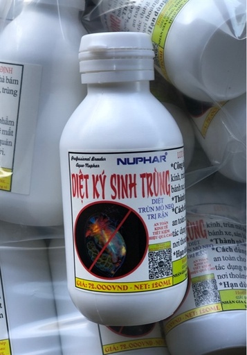 [THUOC.00007] NUPHAR Diệt Ký Sinh Trùng (120ml) Thuốc Trị Rận