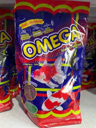 [PGF.THAN.00069] OMEGA 500g L 8mm (To) Thức Ăn Cho Cá