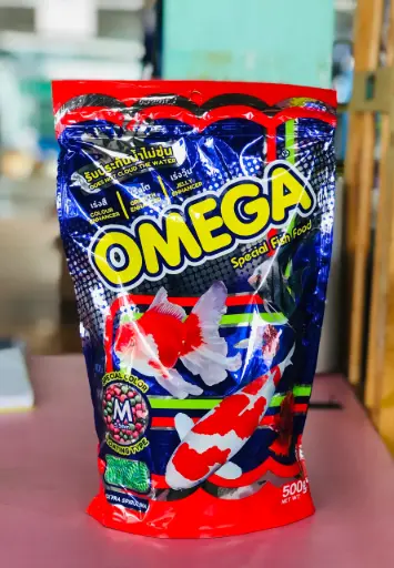 [PGF.THAN.00070] OMEGA 500g M 5.5mm (Vừa) Thức Ăn Cho Cá