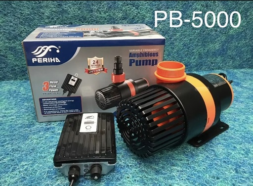 [M.BOM.00009.PB5000] Periha PB-5000 (20-15-10W) Máy Bơm Chìm 3 Chế Độ 