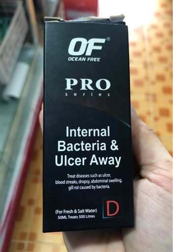 [THUOC.00135] Pro-D (120ml) Đặc Trị Lở Loét Cho Cá Rồng 