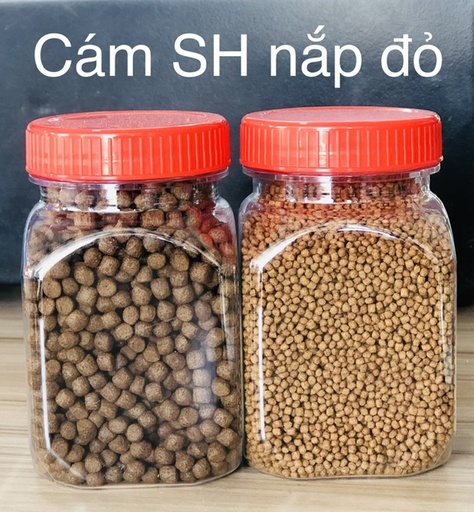 [PGF.THAN.00092] SH Nắp Đỏ (Hủ) Thức Ăn Cá Tăng Trọng