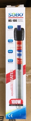 [M.SUOI.00008.HS100] SOBO HS-100 (100W) Sưởi Thủy Tinh