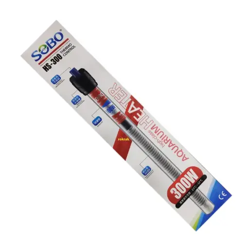 [M.SUOI.00010] SOBO HS-300 (300W) Sưởi Thủy Tinh