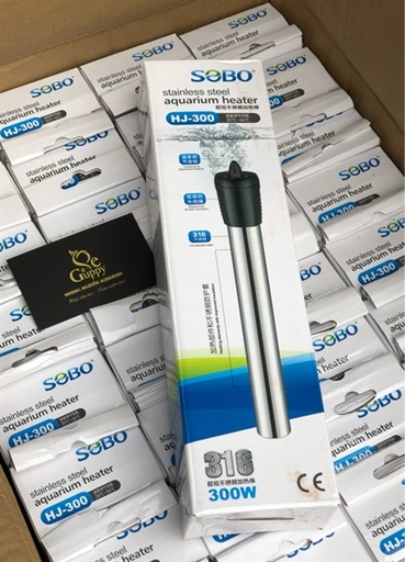 [SUOI.00007.HJ300] SOBO Vỏ HJ-300 (300W) Sưởi Inox