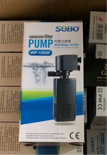 [TBLOC.00052.WP1000F] SOBO WP-1000F (15W) Máy Lọc Ống