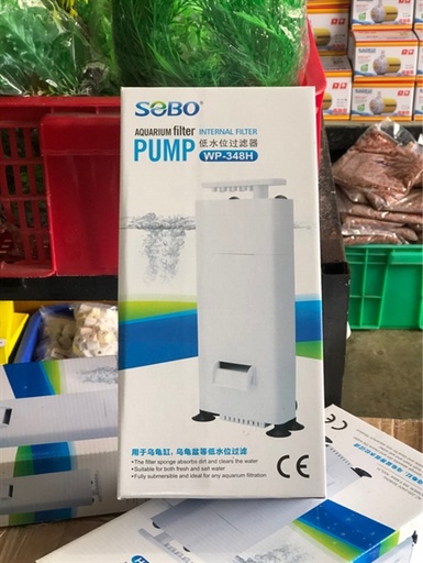 [TBLOC.00054.WP348H] SOBO WP-348H Máy Lọc Nước Chìm Hồ Rùa Cảnh
