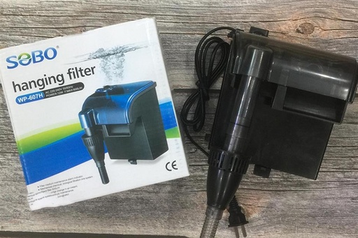 [TBLOC.00017] SOBO WP-607H (12W/600L) Máy Lọc Thác