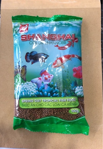 [THAN.00097] Shanghai 100g (Nhỏ) Thức Ăn Cá