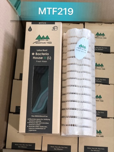 [VLLOC.00049] Sứ Củ Sen Mountain Tree Thế Hệ III (L) MTF219 (8x25cm) Vật Liệu Lọc Nước