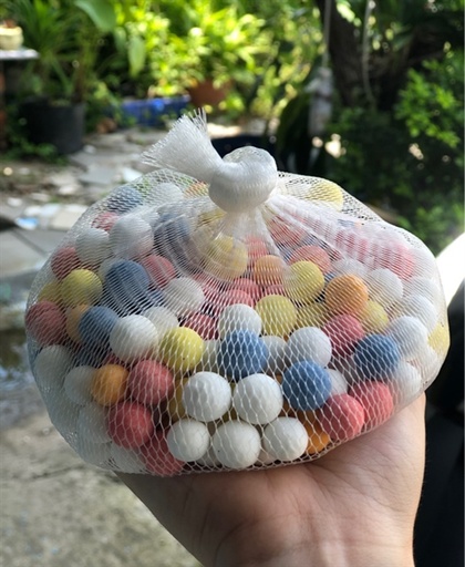 [VLLOC.00051] Sứ Viên Màu (1kg) Vật Liệu Lọc Nước