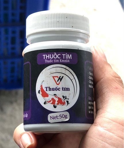 [THUOC.00098] Thuốc Tím (50g) Sát Trùng - Diệt Khuẩn Cho Bể Cá