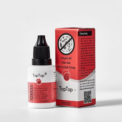 [THUOC.00095] TopTop (20ml) Thuốc Chuyên Xổ Giun Sán-Nội Ký Sinh Trùng