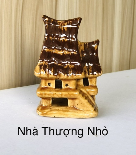 [TRATRI.00327] Trang Trí  Đồ Gốm - Nhà Thượng Nhỏ