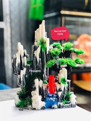 [TRATRI.00193] Trang Trí - Mã Núi 597 Núi Tuyết