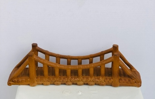 [TRATRI.00295] Trang Trí Đồ Gốm - Cầu Dây Đại