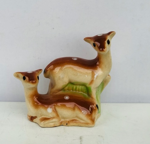 [PGF.TRATRI.00320] Trang Trí Đồ Gốm - Nai Men