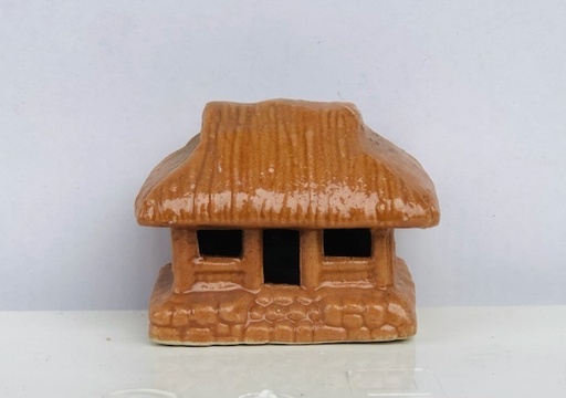 [TRATRI.00323] Trang Trí Đồ Gốm - Nhà Lá S2