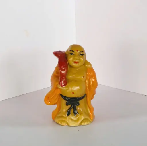 [TRATRI.00306] Trang Trí Đồ Gốm - Phật Di Lạc Lớn