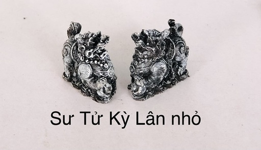 [TRATRI.00396] Trang Trí Đồ Gốm - Sư Tử Kỳ Lân Nhỏ