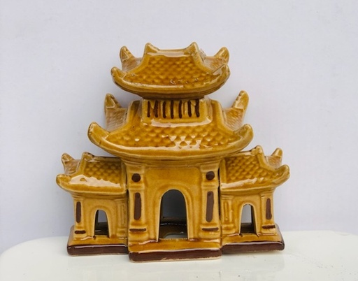 [TRATRI.00338] Trang Trí Đồ Gốm - Tam Quan S2 (Lớn)