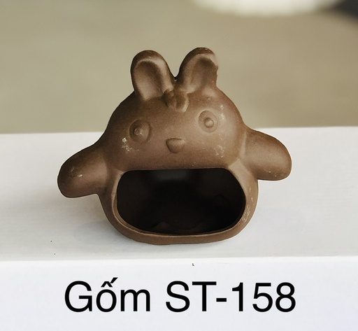[TRATRI.00367] Trang Trí Đồ Gốm ST-158 (Hang Thỏ)