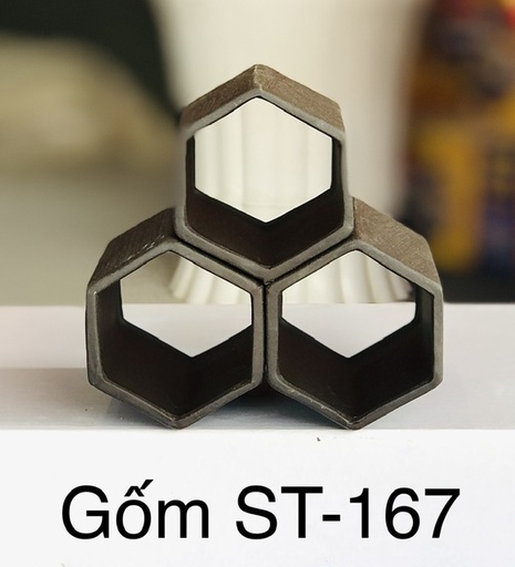 [TRATRI.00371] Trang Trí Đồ Gốm ST-167 (Hang Lục Giác)