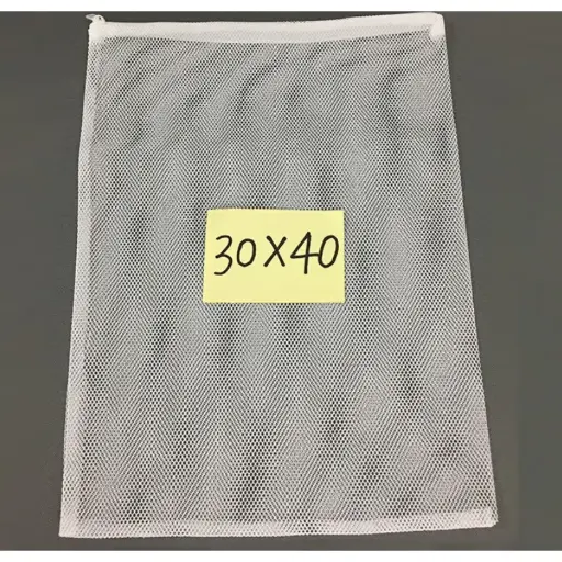 [PHKI.00218] Túi Lưới Trắng XL (Đại 30X40cm) Đựng Vật Liệu Lọc