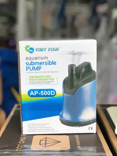 [BOM.00076.AP500D] VIMY FISH AP-500D (55W/4500L) Máy Bơm Hút Đáy 