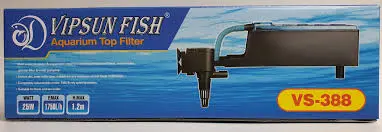 [BOM.00065] VIPSUN VS-388 (25W) Máy Bơm+Hộp Lọc Máng