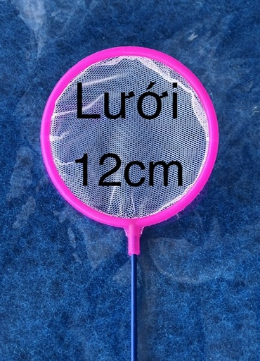 [PHKI.00277] Vợt Tròn 12cm Lưới (lớn)