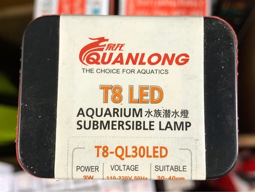 [DEN.00027] Đèn Led 3 Chế Độ QL-30 (Vỏ Đỏ-2.5W)