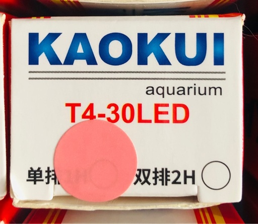 [DEN.00093] Đèn Led KAOKUI T4-30 (Hồng)