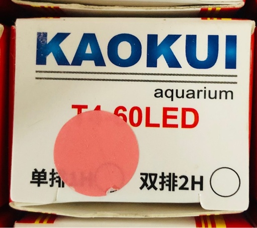 [DEN.00094] Đèn Led KAOKUI T4-60 (Hồng)