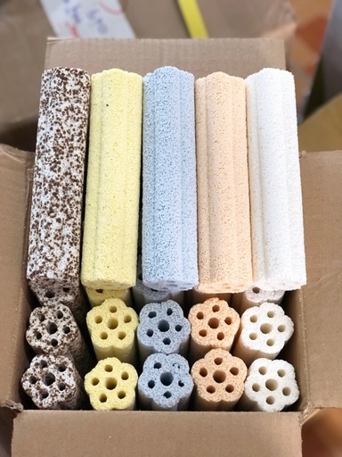 [VLLOC.00060] Sứ Thanh Củ Sen 158*37mm Vật Liệu Lọc Nước