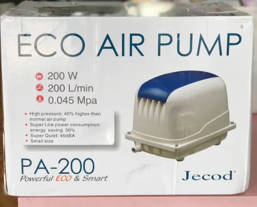 [M.OXI.00056.PA200] Jecod PA-200 (200W) Máy Sủi Oxi 