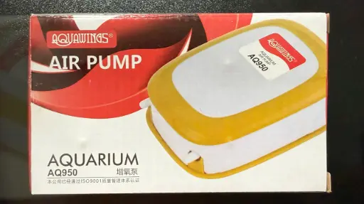 [M.OXI.00058.AQ950] [HCH] AQUAWINGS Air Pump AQ950 5W Máy Oxi 2 Vòi